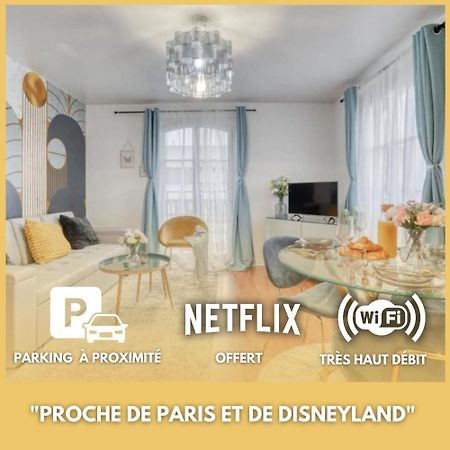 L'Elegant Chic-T2-Paris-Disneyland Jo Paris 2024 ノワジー＝ル＝グラン エクステリア 写真